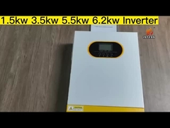 48VDC Выход 5.5KW/6.2KW Гибридный солнечный инвертор для частоты включения/выключения сети 50Hz/60Hz