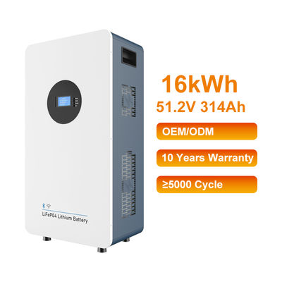 качество  All in One 16KWH home energy storage battery Pack 51.2V 314Ah 16.076kwh Lifepo4 Lithium energy storage battery system  завод