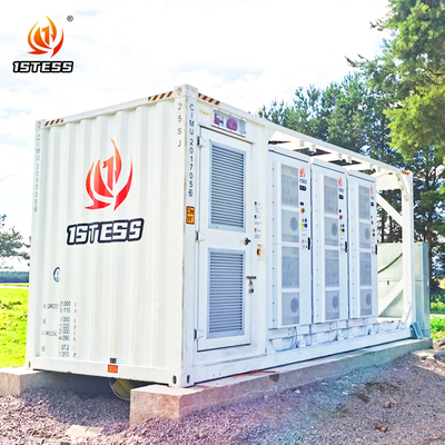 Дистанционный мониторинг и управление BESS контейнер с 1MWh 5MWh 10MWh емкостью батареи на заказ
