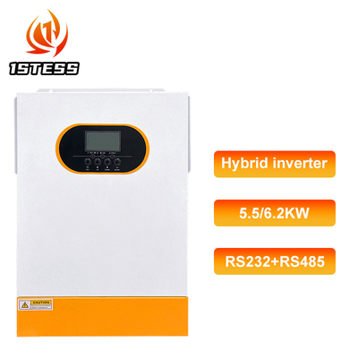 MPPT Off Grid Inverter Гибридный инвертор мощностью 6,2 кВт для солнечной системы 48 В частотой 50 Гц/60 Гц