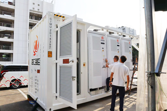 Контейнер с интегрированной батареей 1000kw 1000kwh 1mw 1mwh BEss Контейнер Система хранения энергии