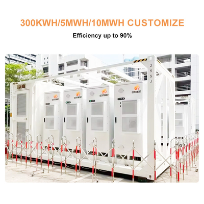 Система аккумуляторов для хранения энергии в контейнере 1mwh 2mwh 3mwh 4mwh 5mwh LiFePO4 ESS Все в одном аккумуляторе
