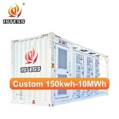 Система батареи BESS 2MWh 500KW 1mwh 40 футовый контейнер для хранения энергии солнечной энергии 3MWh LIFEPO4 батарея