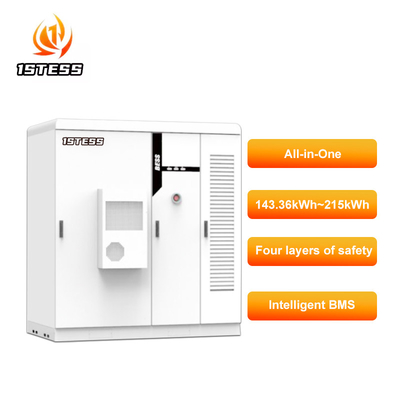 Outdoor Battery Storage System High Capacity 215kWh Outdoor ESS for Peak Shaving and Load Management (Внешняя батарейная система хранения высокой мощности 215 кВтч)