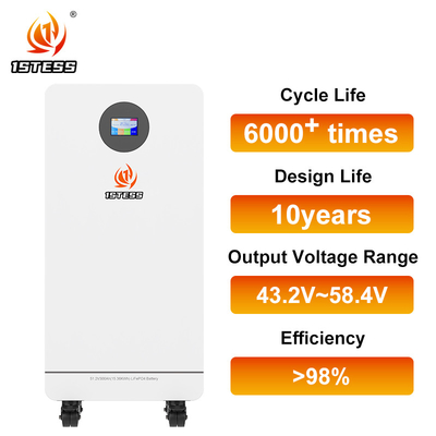300Ah Литий солнечный аккумулятор 15.36kWh Lifepo4 аккумулятор мобильный 51.2V домашняя система хранения энергии -20°C до 55°C
