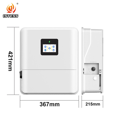 IP65 Однофазный 48В 3кВт 3.6кВт 4.6кВт Гибридный солнечный инвертор On/Off Grid 48В Чистая синусоида 5кВт 6кВт Солнечный инвертор с MPPT