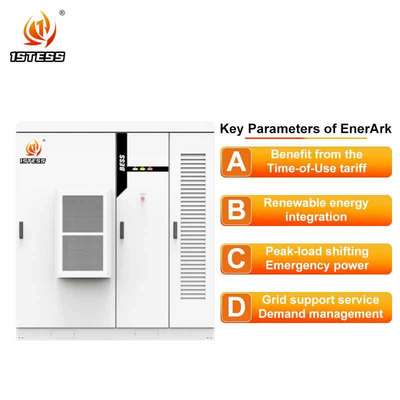 Промышленный шкаф для хранения энергии LiFePO4 400V 50Hz IP55