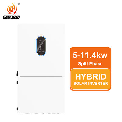 High Efficiency 48V Hybrid Solar Inverter Split Phase MPPT Charger For 5kw 6kw 7.6kw 10kw 11.4kw Systems