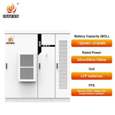 All in One Energy Storage System Container With 143.36-215KWh Lifepo4 Battery For Multi Energy Access
