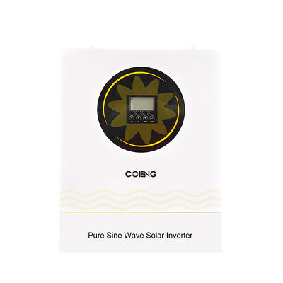 Гибридный солнечный инвертор 24В 48В вне сети однофазный MPPT 3.5 кВт 5.5 кВт 6.2 кВт Чистая синусоида Пылезащитная конструкция