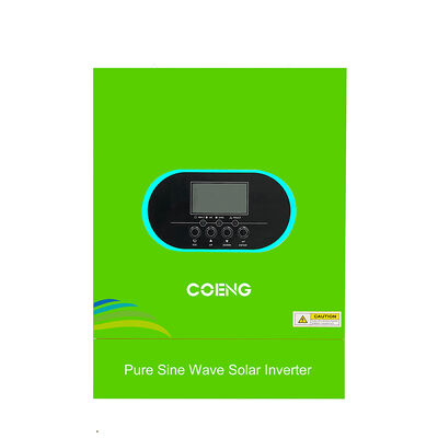 Гибридный солнечный инвертор 3,5 кВт 5,5 кВт 6,2 кВт, автономный, 24 В 48 В, однофазный, чистая синусоида, MPPT для бытовой техники и персональных компьютеров