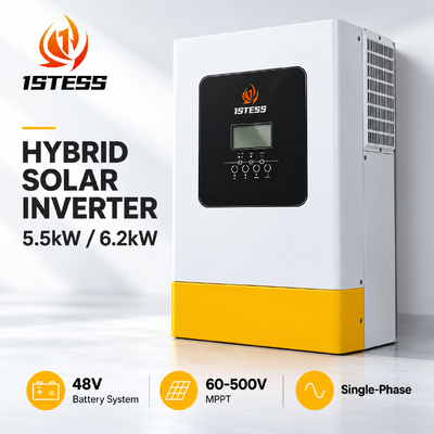 quality 1stess 5.5kW / 6.2kW 48V Гибридный солнечный инвертор factory